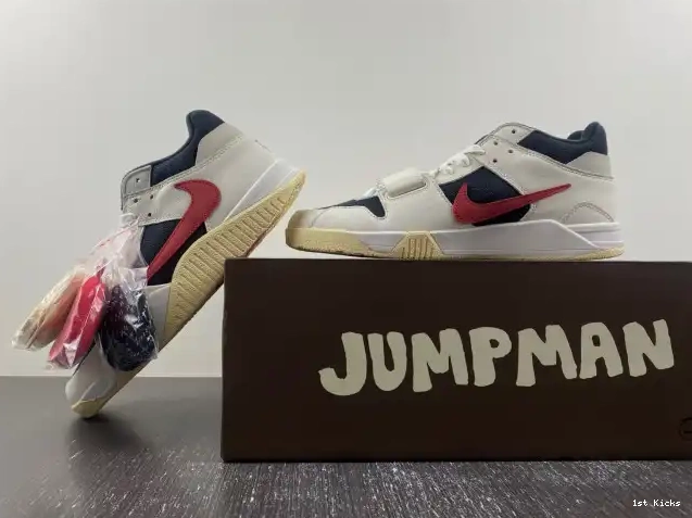 1st Kicks Shoes X JORDAN CUT TRAVIS FZ8117-100 CHECK THE SCOTT 0618